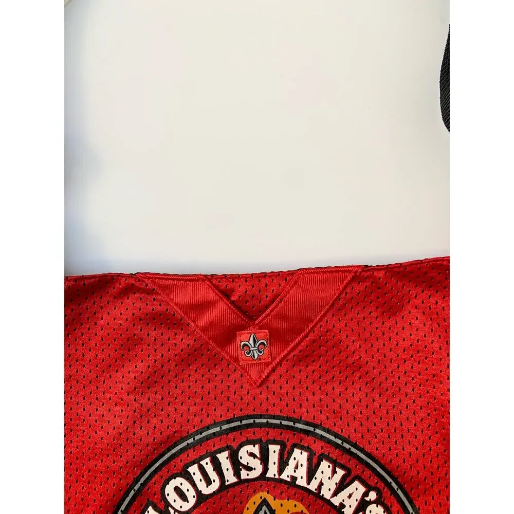 Louisiana Ragin Cajuns Little Earth Productions Jersey Large Tote Bag - Picture 6 of 12